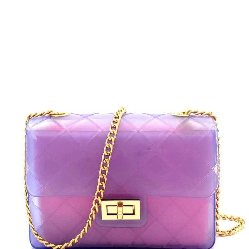 Clear Jelly Crossbody Bag IUCN Water